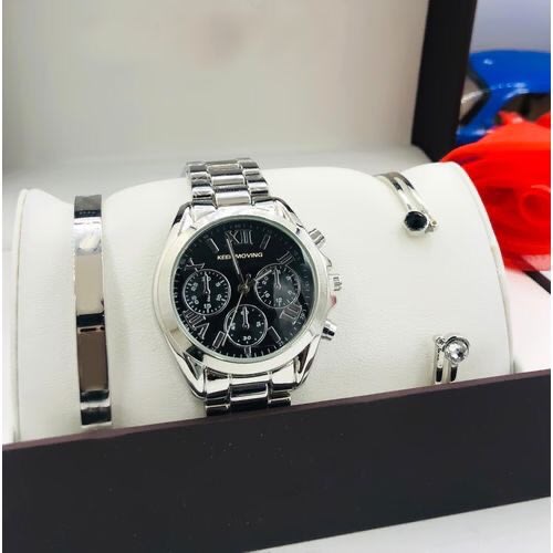 Complete Set Of Wristwatch - Silver