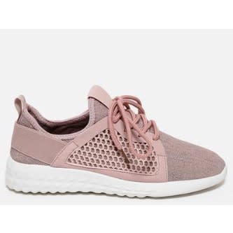 Mesh Lace Up Trainers