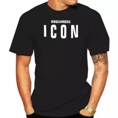 Set Of 4 Icon Design T-shirts - White, Black, Yellow