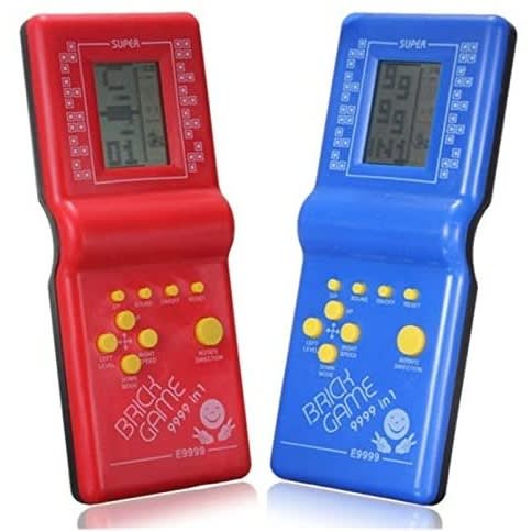 Super Brick Game  2 piece - Red & Blue