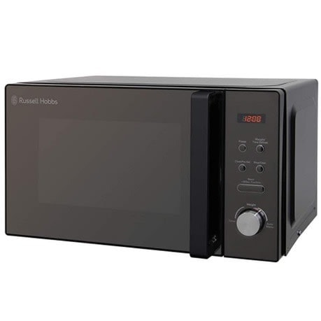 Compact Black Digital Microwave Oven - 17l
