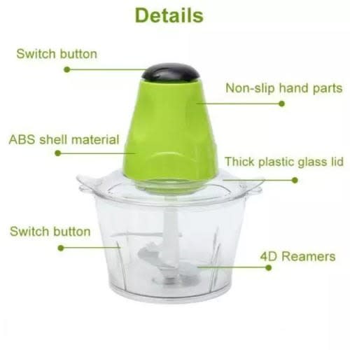 Yam Pounder And Food Processor - 300watts