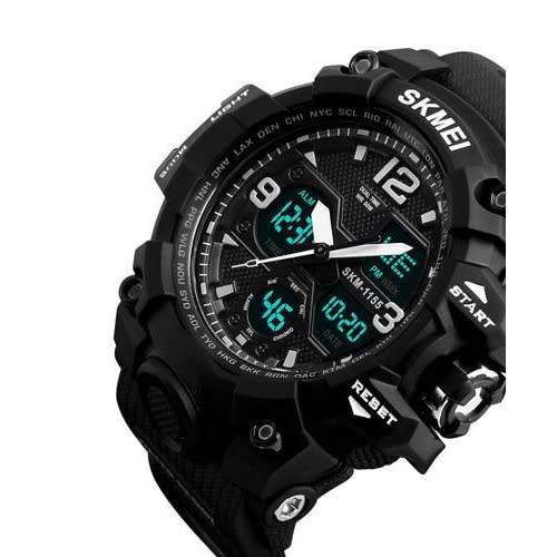 Silicon Analog Digital Men’s Wrist Watch