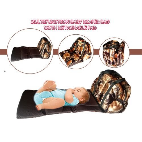 Multi-function Detachable Baby Pad Bed With Diaper Bag