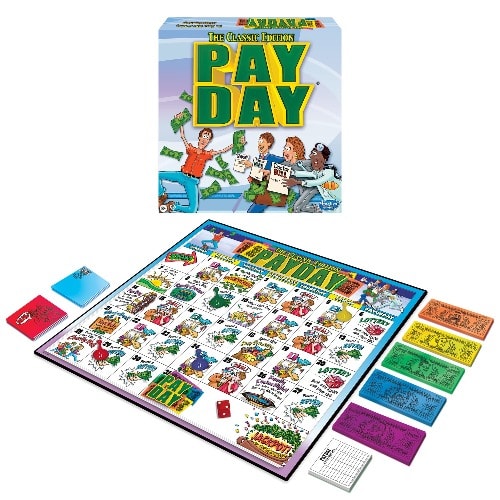 The Classic Board Game Of Managing Money Payday