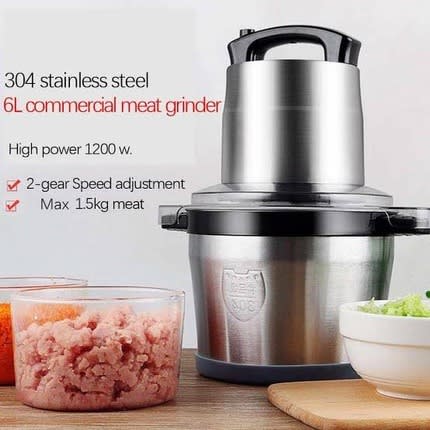 2in1 Yam Pounder And Food Processor - 6L