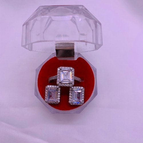 Ring And Earring Set