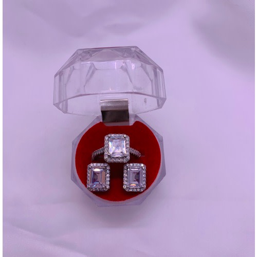 Ring And Earring Set