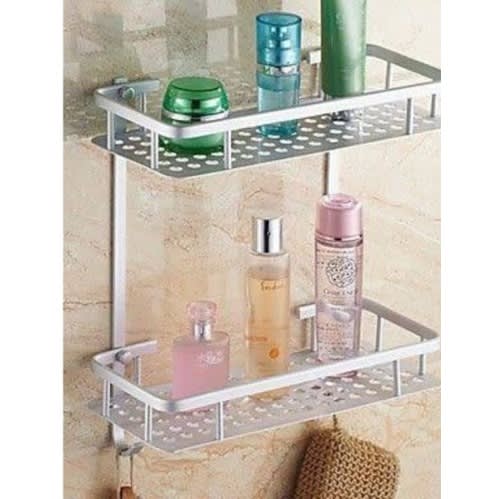 Double Bathroom Rack