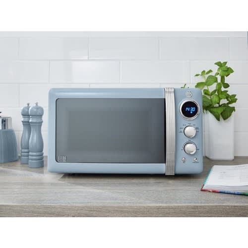 Retro Digital Microwave - 20L - 800W