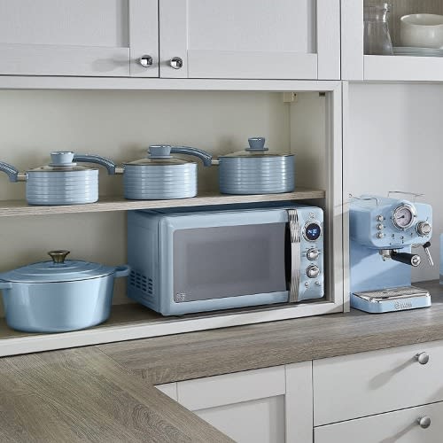 Retro Digital Microwave - 20L - 800W