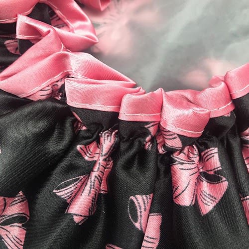 Multicolor Satin Hair Bonnet - 12 Pieces