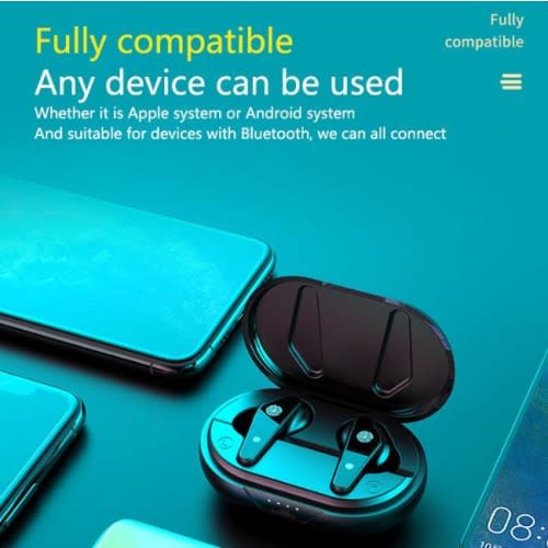 Air Plus Bluetooth 5.0 Mini Binaural Wireless Stereo Sports Bluetooth Earphone With Charger