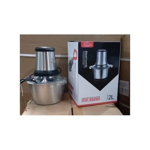 Double Button Electric Yam Pounder + Vegetable Cutter + Meat Grinder & Blender