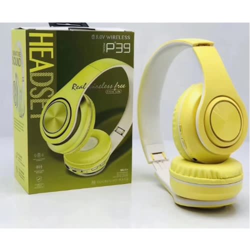P39 Signature Stereo Headphone - Yellow