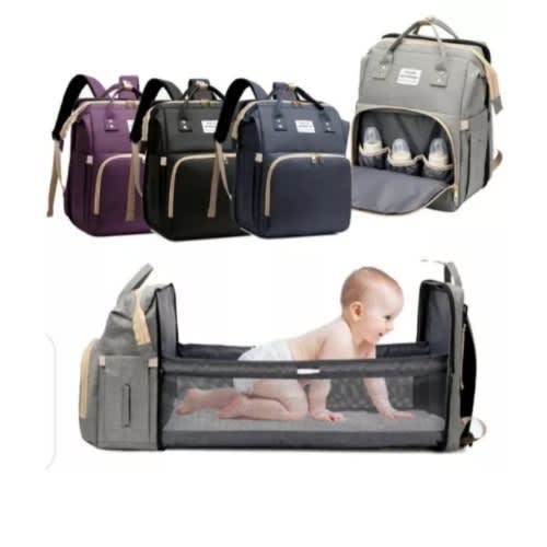Baby Diaper Bag And Bed