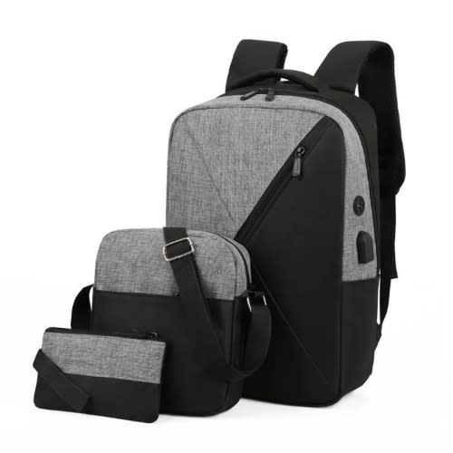 15 Inches Travel Laptop Backpack - Business Anti Theft With USB Port