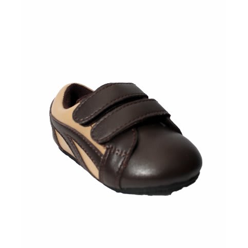Boys Shoe- Brown and Beige