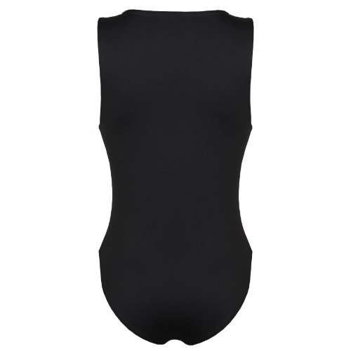 Sleeveless Roundneck Bodysuit - Black