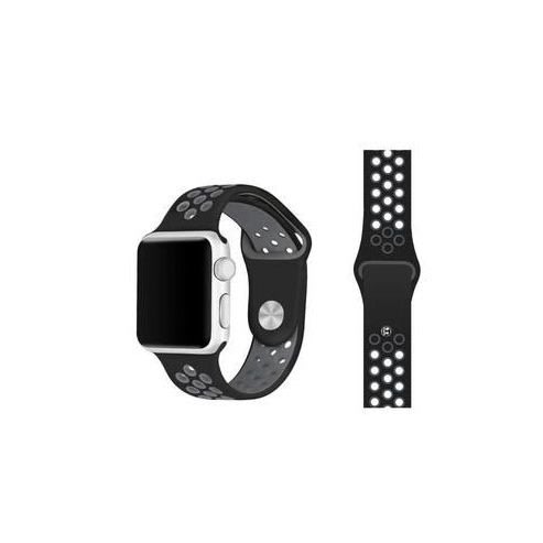 Smart Watch Band Strap With White dot -42mm/44mm - Black