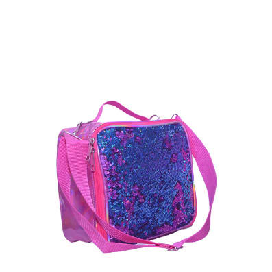 Sequin School Lunch Bag For Girls