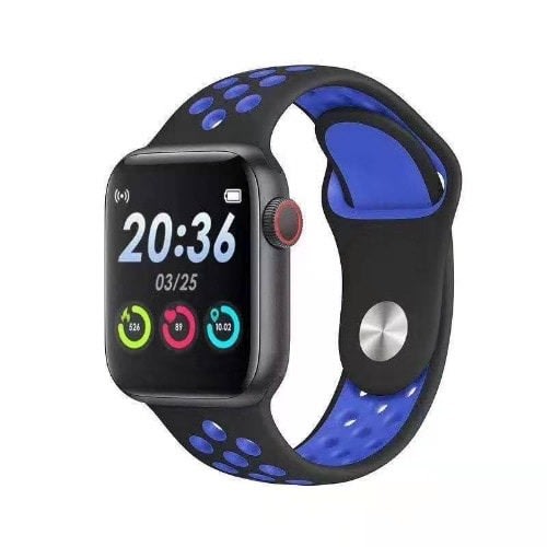 W5 Fitness Smart Watch - Black & Blue