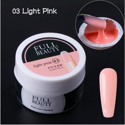 03 Extension Builder Gel Nail Art Light Pink