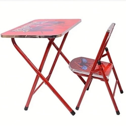 Disney Foldable Chair & Table - Spiderman