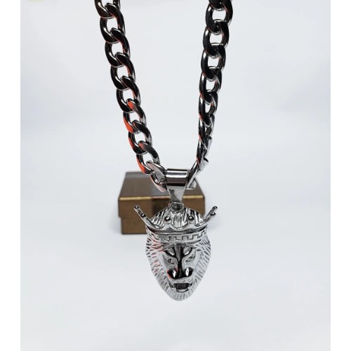Cuban Chain With Crown Pendant