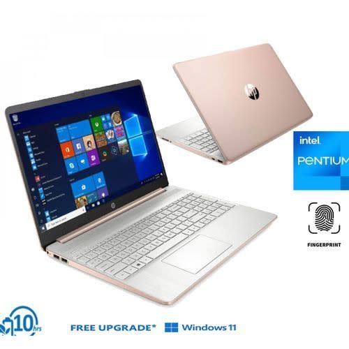 Pavilion 15 Intel Pentium Fingerprint Reader 4GB RAM - 1TB HDD Windows 10 + Hp Mouse