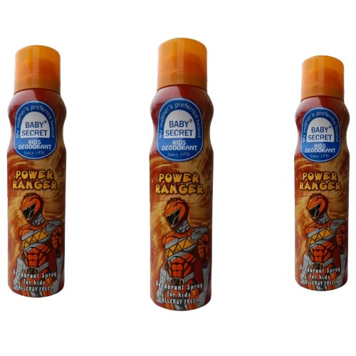 Power Ranger Kid's Spray- 3 Flavours X150ml