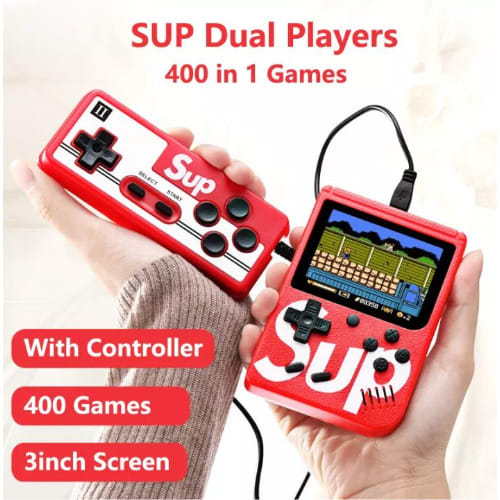 400 In 1 Sup Game Box Retro Game Console With Remote Pad