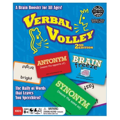 Verbal Volley: Vocabulary Words Brain Booster For All Ages