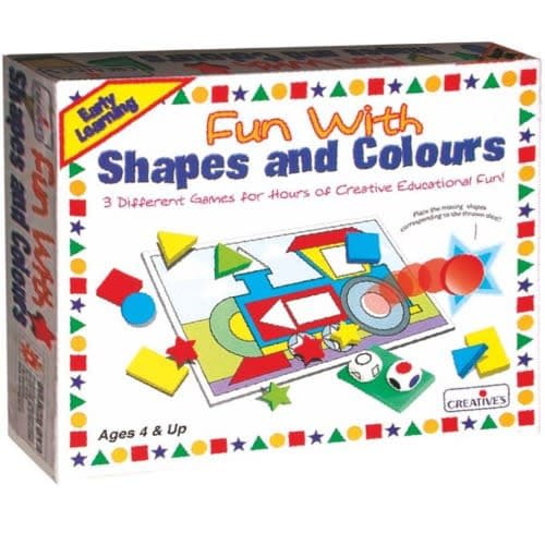 Creatives Fun With Shapes And Colours.