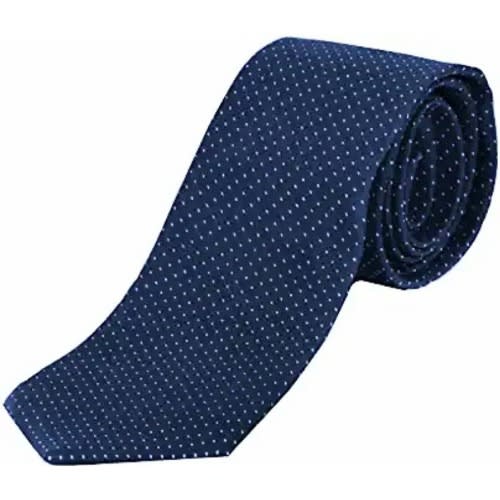 Long Tie For Men - Navy Blue