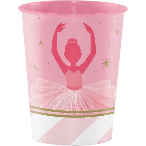 Ballerina 16oz Plastic Favor Cup