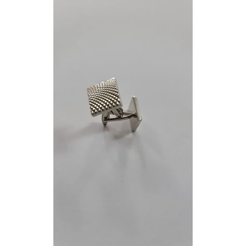 Flat Cufflinks - Silver