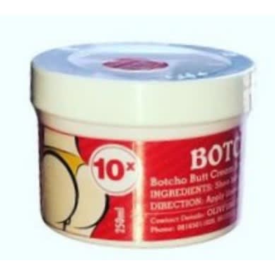 10x Botcho Butt Enlarging Cream - 250ml