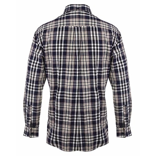 Men's Regular Pocket Check Shirt - Multicolour