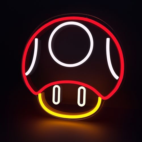 Cute Mushroom Neon Sign Kawaii Room Decor Neon Led Light