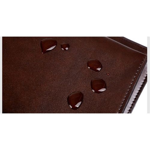 Executive Genuine Leather Men's Passcode Briefcase Handbag