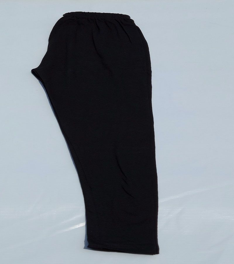 2 Pack Girls Plain Leggings- Black