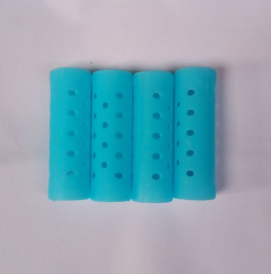 14PCS/SET PROFESSIONAL HAIR STYLING ROLLER, 7cmx2.5cm, LARGE SIZE, BLUE COLOUR
