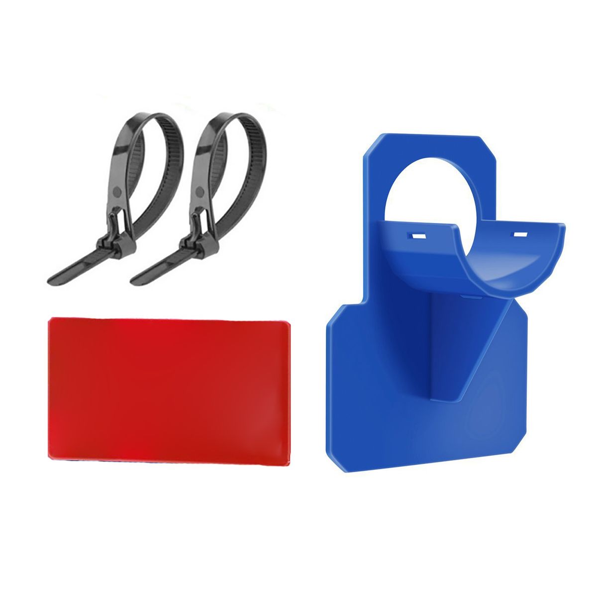 1 Set Pool Hose Holder Sturdy Construction Water Blue
