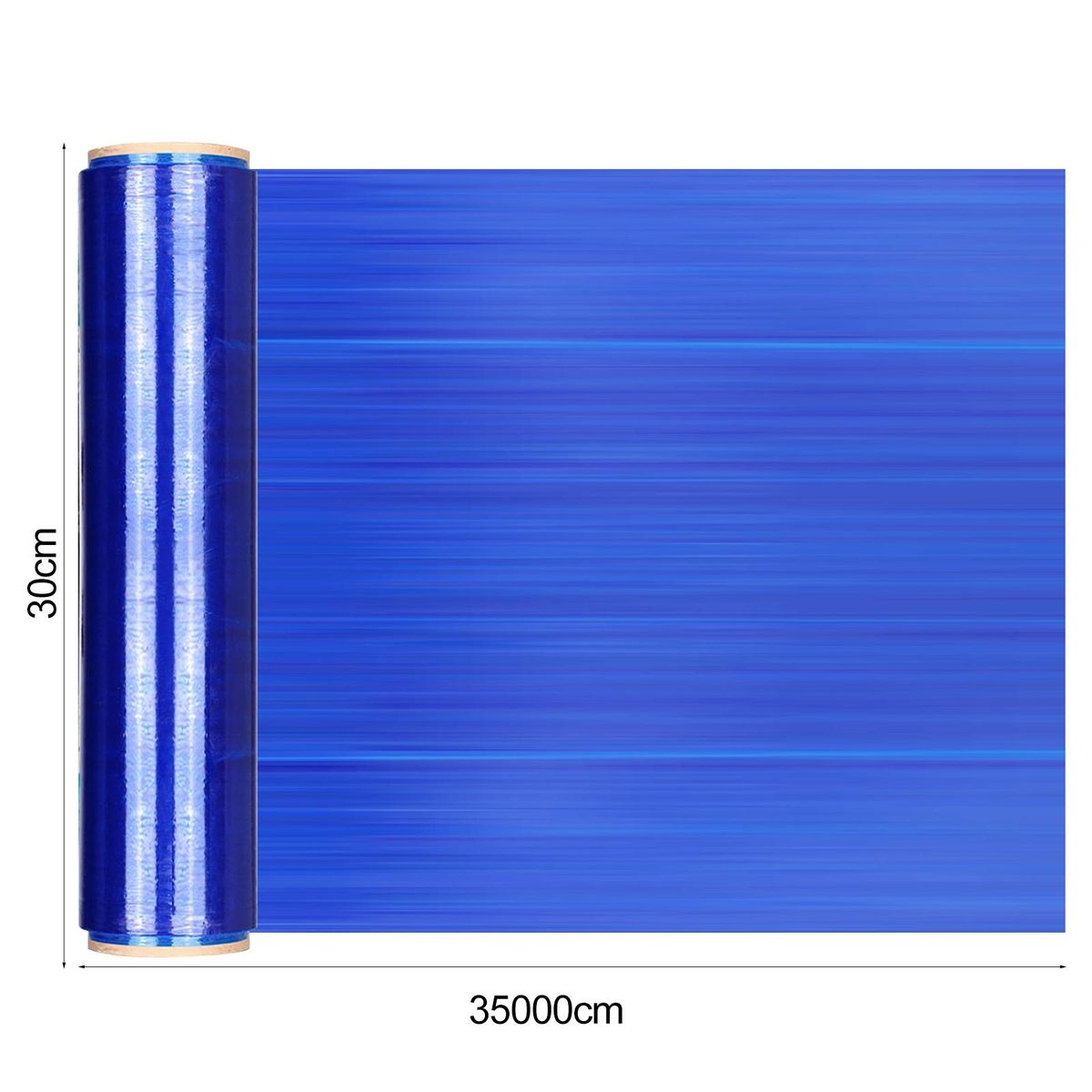 Wind-resistant Plastic Wrap for Outdoor Storage Windproof Pe Colored Blue
