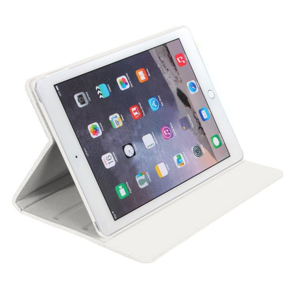 PU Leather Crown Rivet Flip Cover For IPad Air 2/iPad 6 (White) White