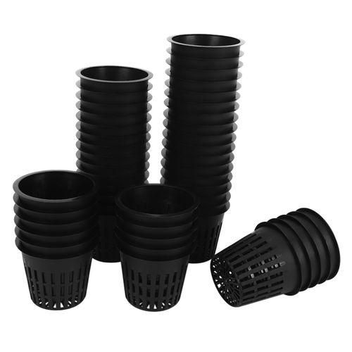 45 Pieces Hydroponic Net Pots, Plastic Net Pot