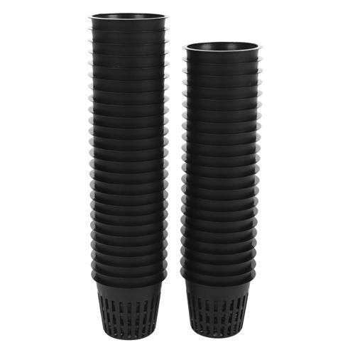 45 Pieces Hydroponic Net Pots, Plastic Net Pot
