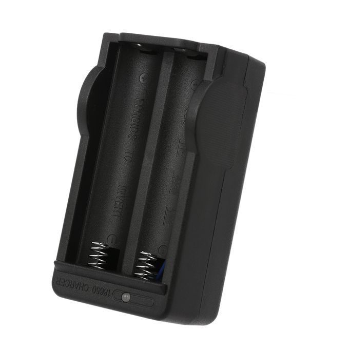 Dual-slot Battery Charger 18650 Charger Box Auto-Stop
