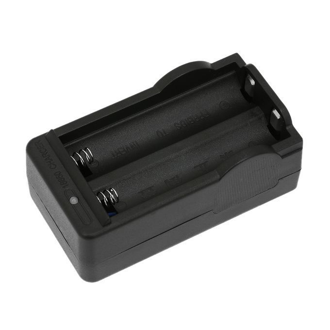 Dual-slot Battery Charger 18650 Charger Box Auto-Stop